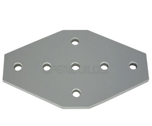 7 Hole Cross Joining Plate